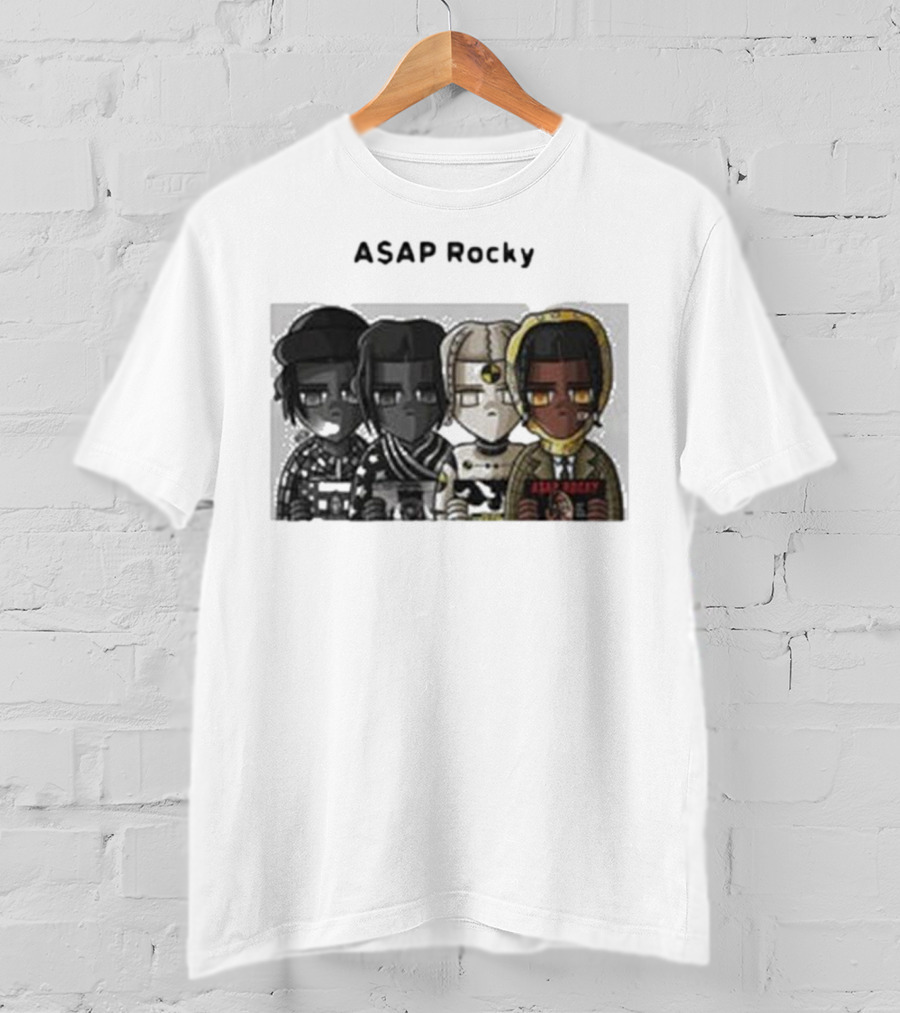 A$AP Mob Evolution A$AP Rocky Style Transformation T-Shirt