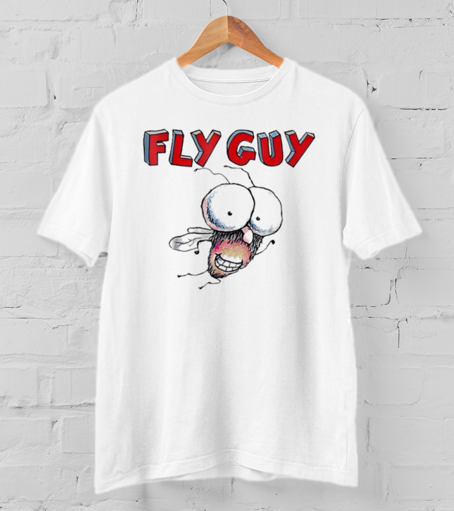 Fly Guy Kids Smile Face Meme T-Shirt