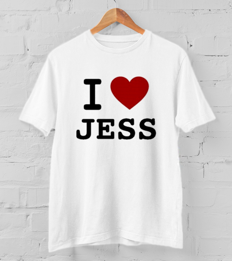 ``` 2025 Fujimotosan I Love Jess Heart ``` T-Shirt