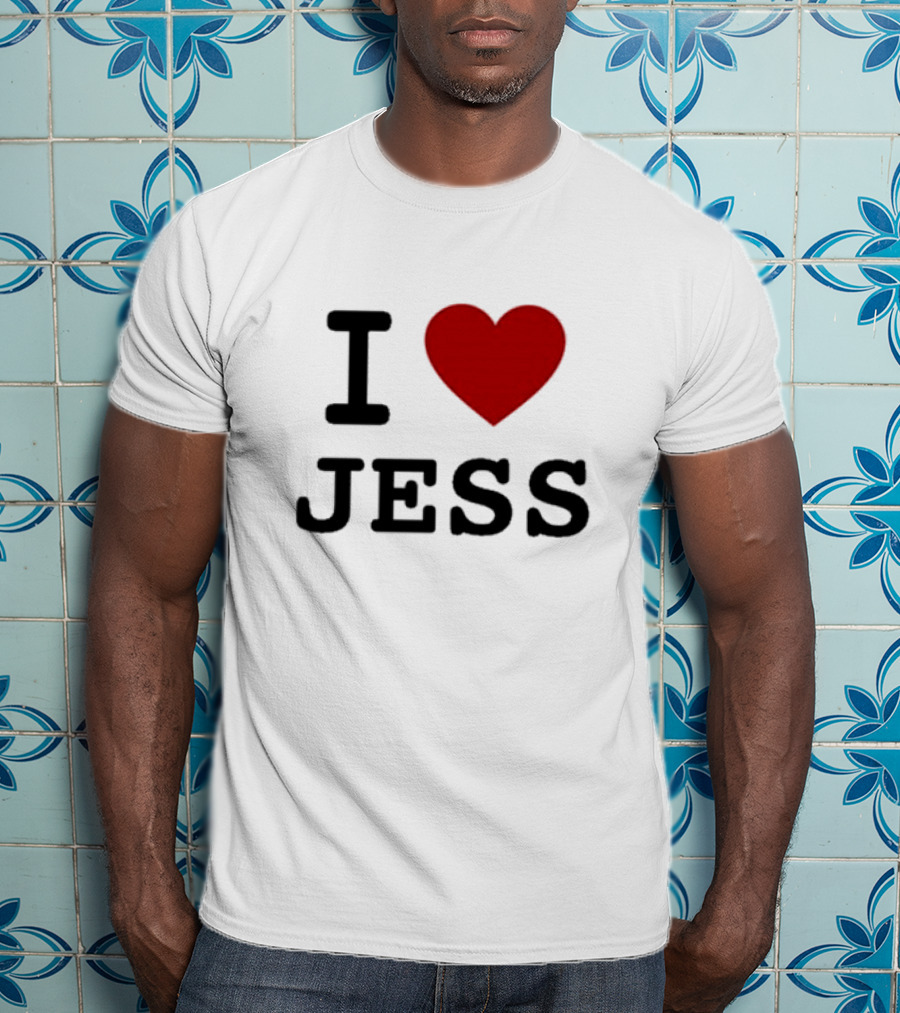 ``` 2025 Fujimotosan I Love Jess Heart ``` T-Shirt