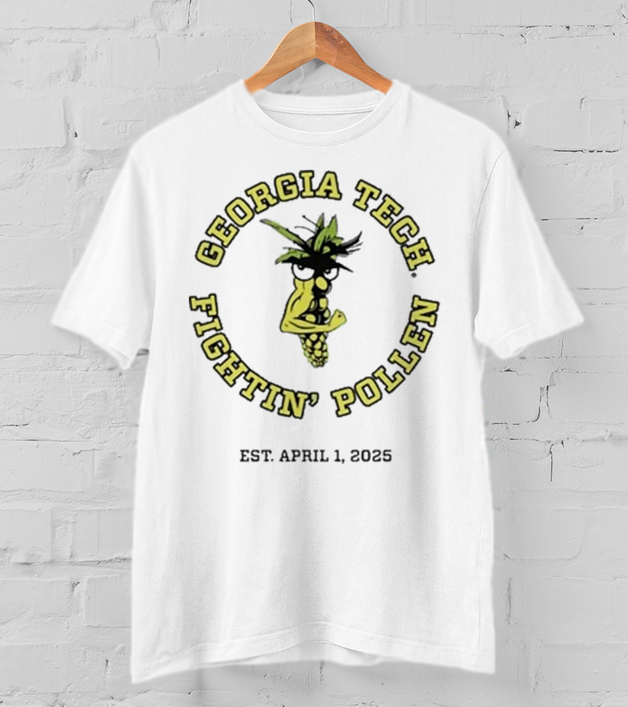 Georgia Tech Fightin Pollen XS AP 1 2025 T-Shirt