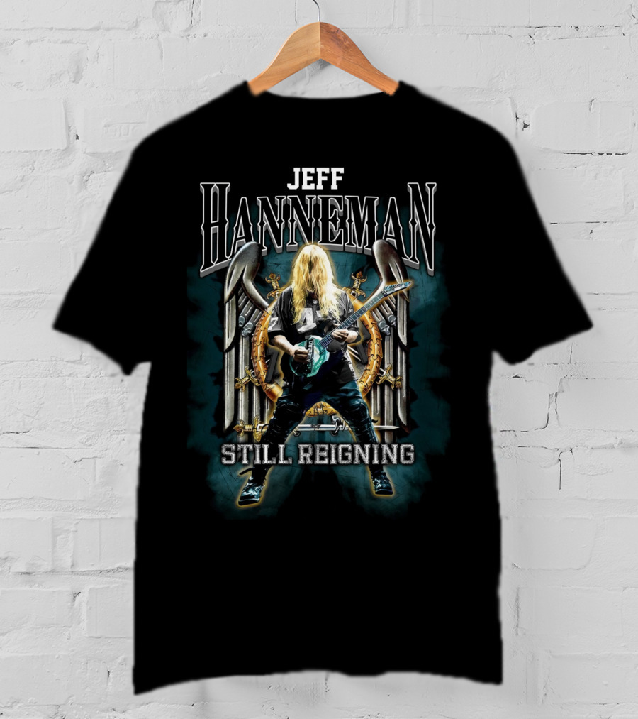 Jeff Hanneman Still Reigning Guitar T-Shirt