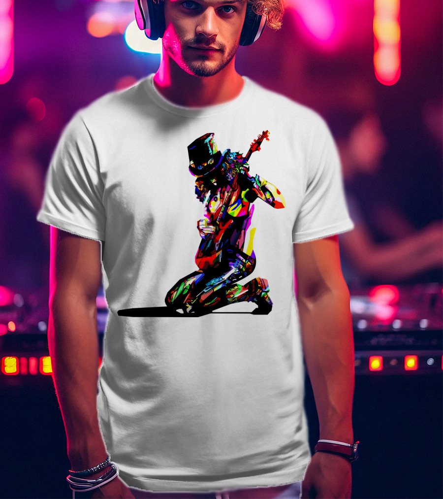 Slash Guitarist Pop T-Shirt