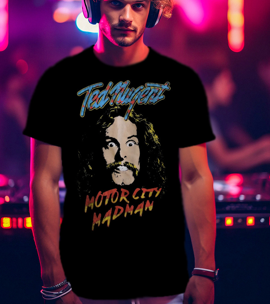 Ted Nugent Motor City Madman T-Shirt