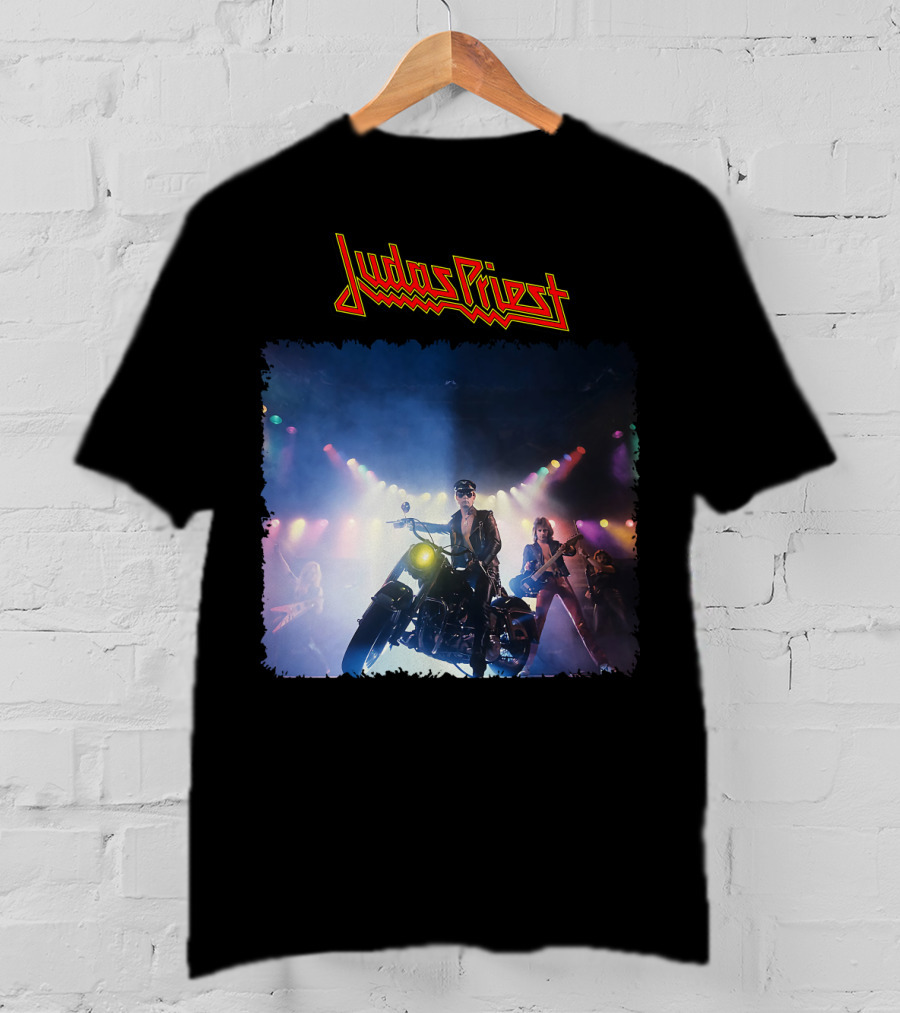 Judas Priest Unleashed In The East Motorcycle Concert Scene T-Shirt