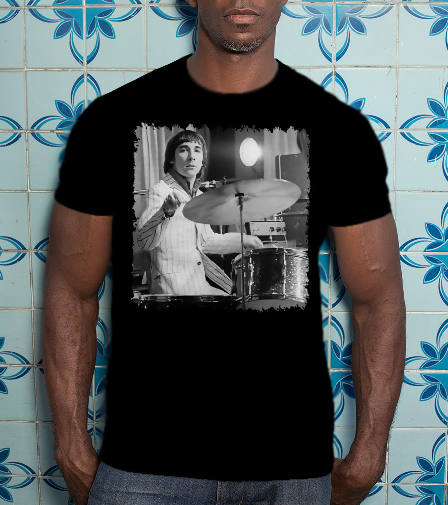 Keith Moon Drumming Legend 71019 T-Shirt