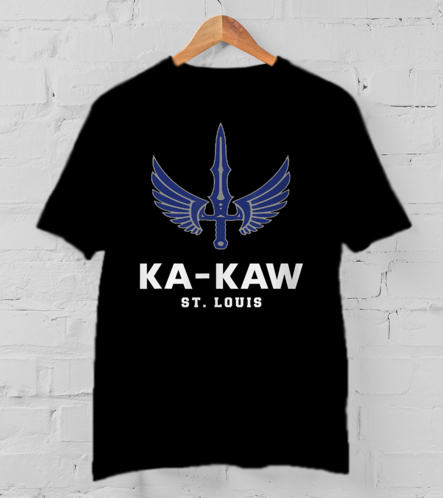 Battlehawks Ka Kaw St Louis Football Fans T-Shirt