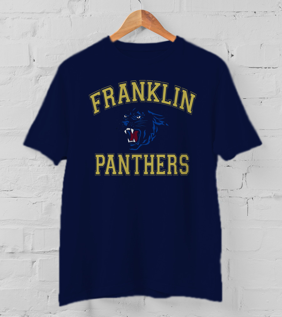 Franklin Panthers Roaring Sports Team Spirit T-Shirt