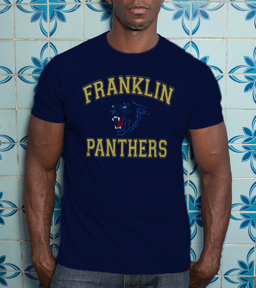 Franklin Panthers Roaring Sports Team Spirit T-Shirt