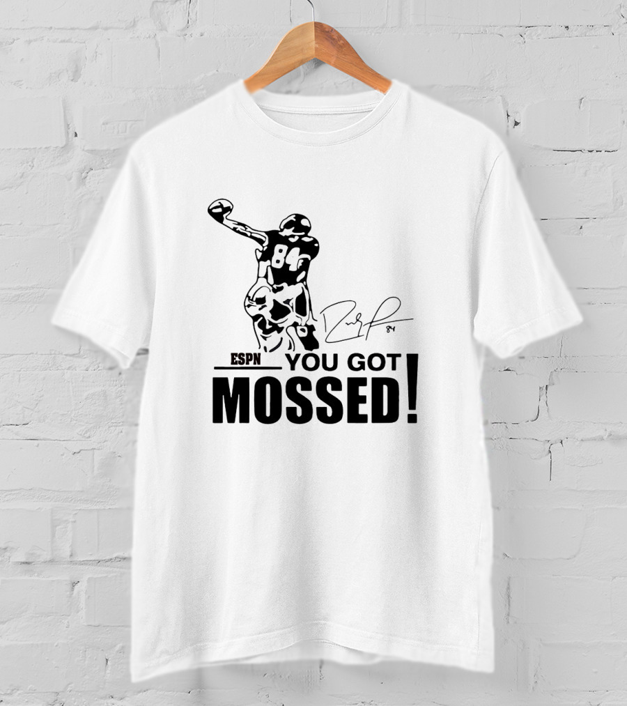 ESPN You Got Mossed 84 Signature Football T-Shirt