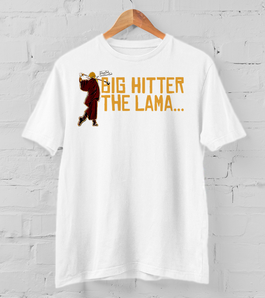 Big Hitter The Lama Golf Swing Insight T-Shirt
