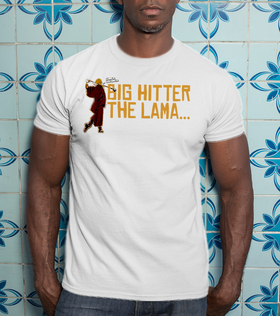 Big Hitter The Lama Golf Swing Insight T-Shirt