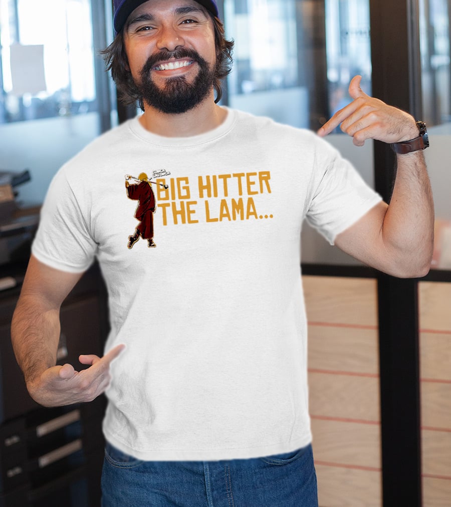 Big Hitter The Lama Golf Swing Insight T-Shirt