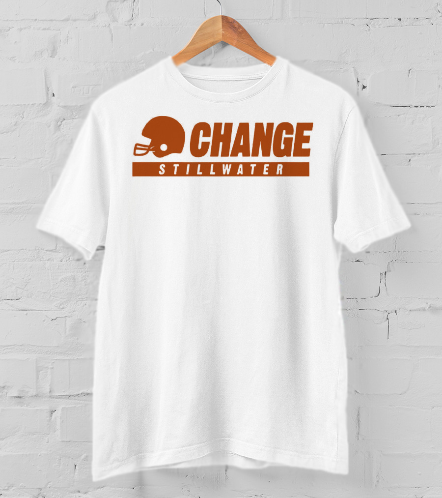 Stillwater Change Football Helmet T-Shirt