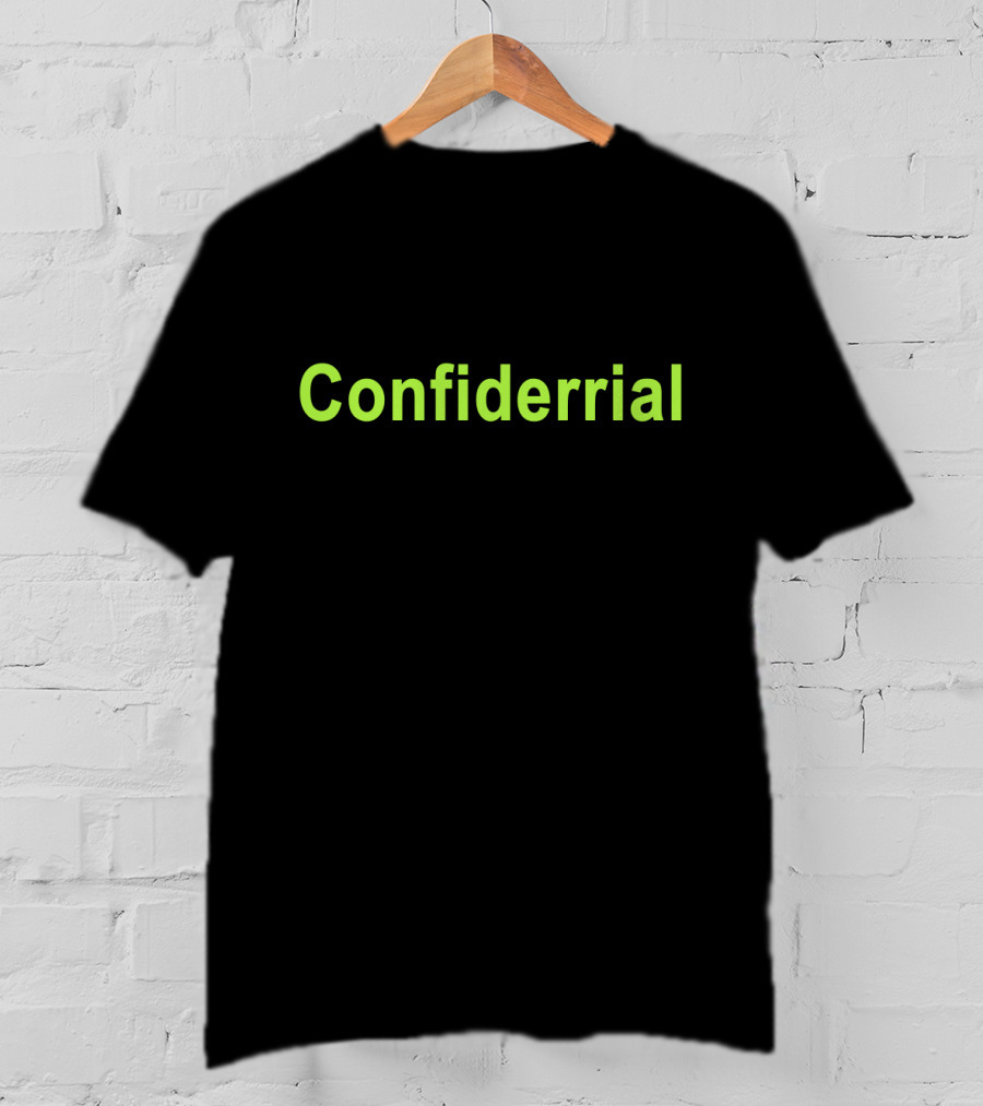 Confiderrial Billie Eilish Striped T-Shirt