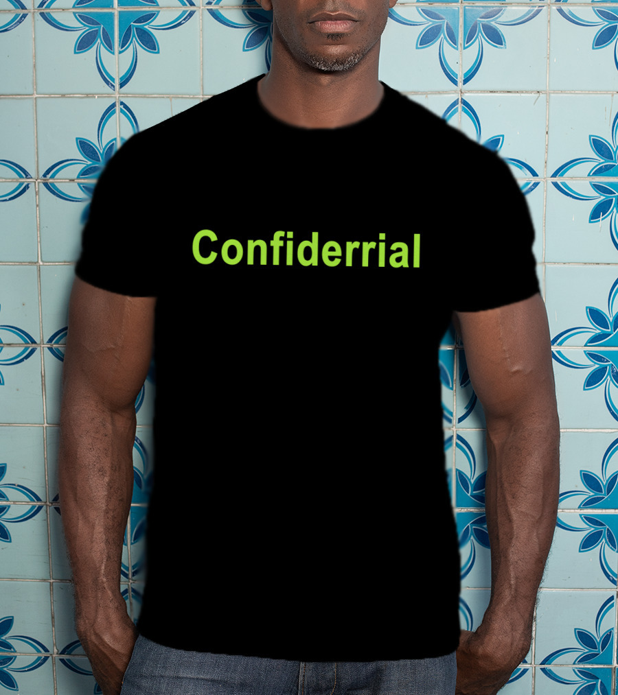 Confiderrial Billie Eilish Striped T-Shirt