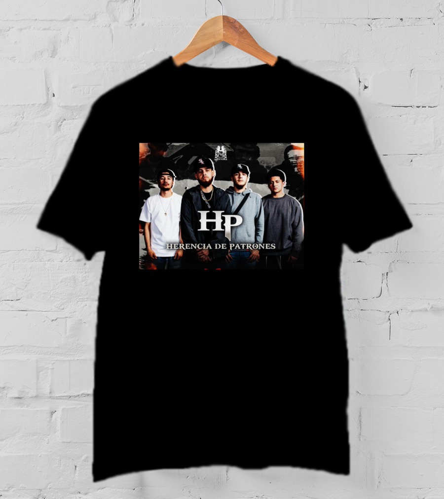 HP Herencia De Patrones Band Group Image T-Shirt