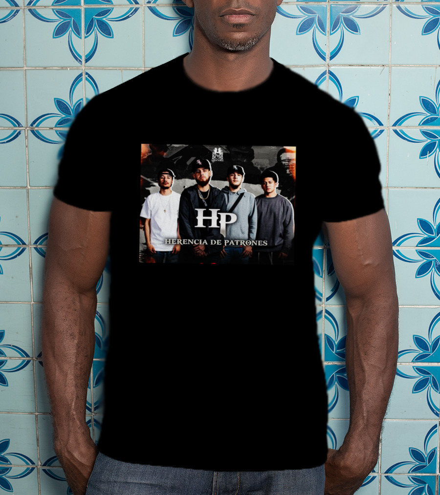 HP Herencia De Patrones Band Group Image T-Shirt
