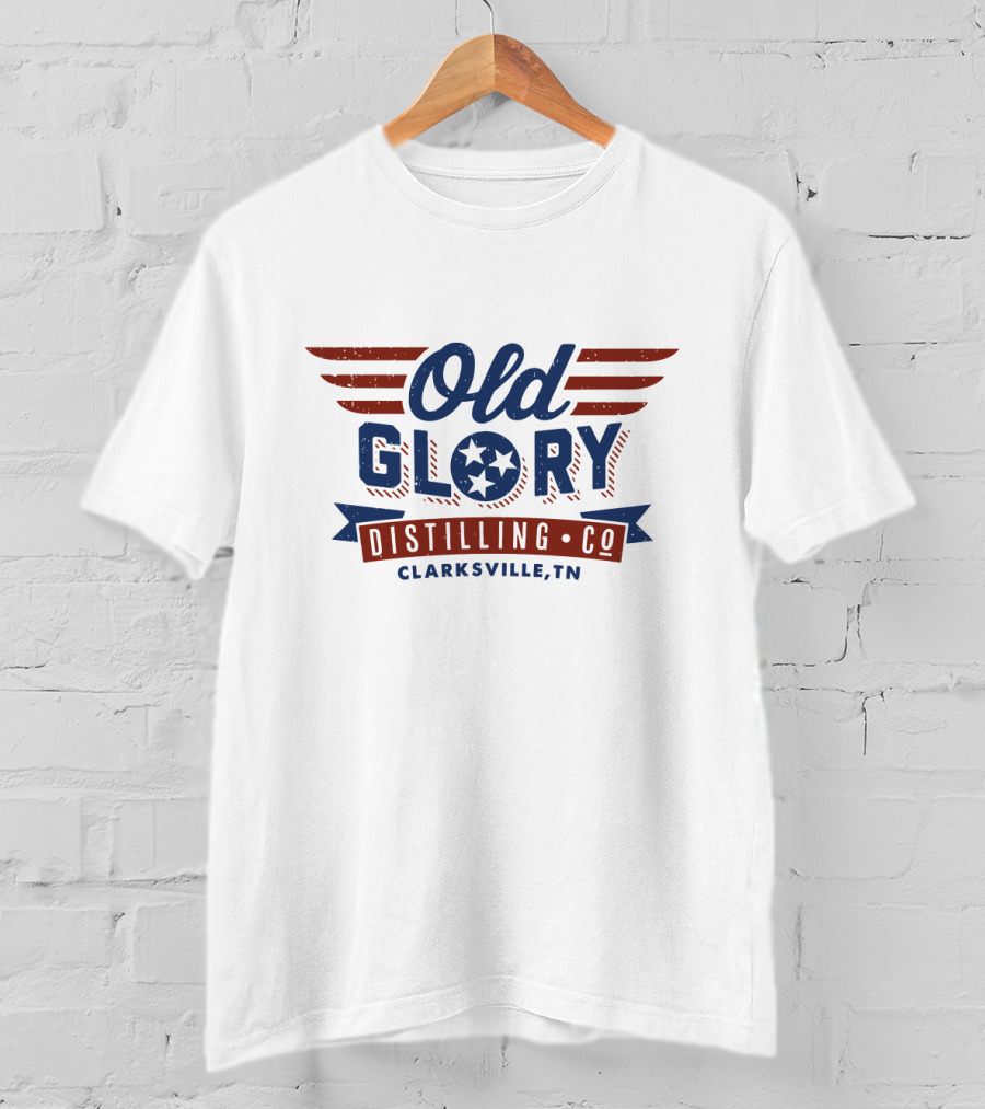 Old Glory Distilling Co Clarksville TN T-Shirt