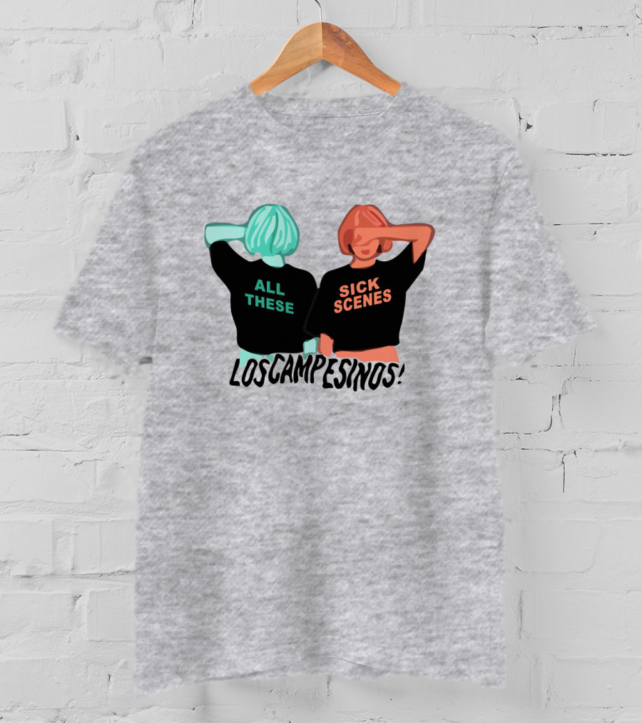 All These Sick Scenes Los Campesinos Wilbur Soot Merch T-Shirt