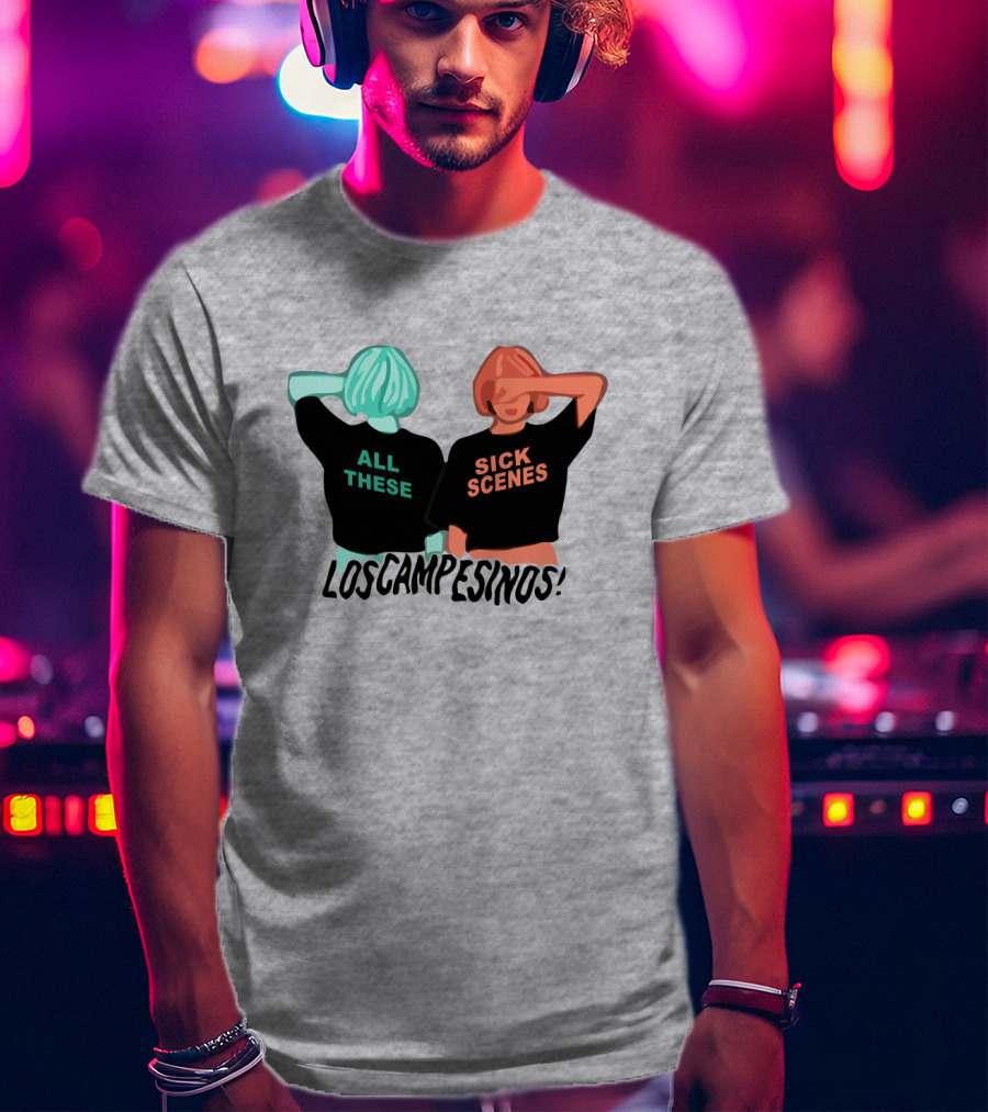 All These Sick Scenes Los Campesinos Wilbur Soot Merch T-Shirt