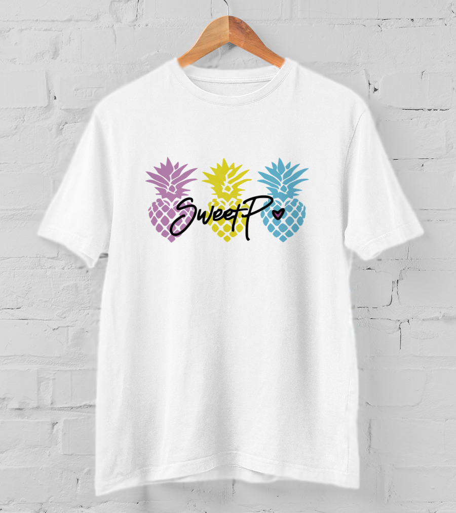 SweetP Pressley Hosbach Merch Pineapple Trio T-Shirt