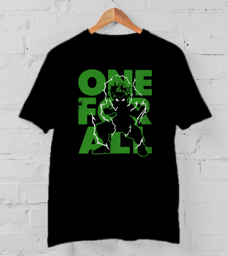 One For All My Hero Academia Midoriya Izuku T-Shirt