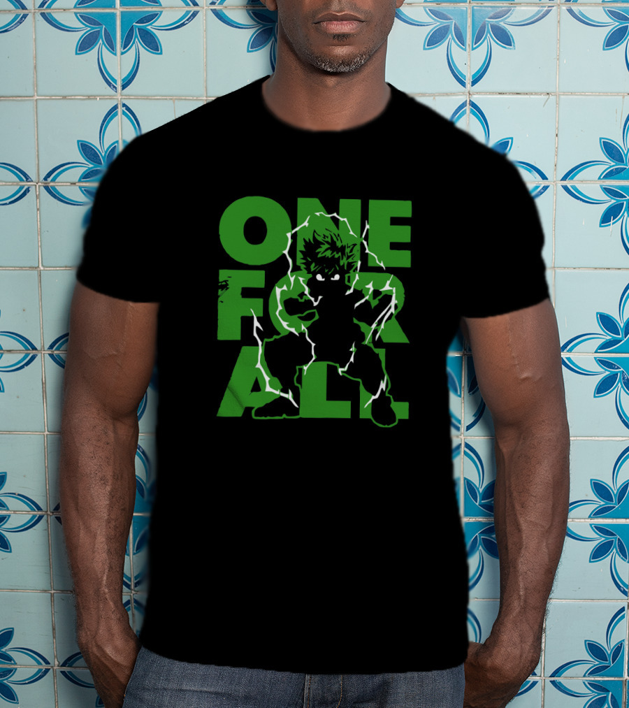 One For All My Hero Academia Midoriya Izuku T-Shirt