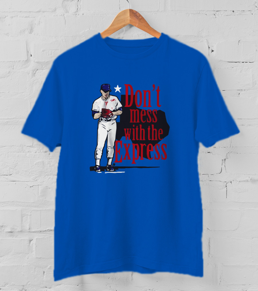 Don't Mess With The Express Bloody Nolan Ryan T-Shirt