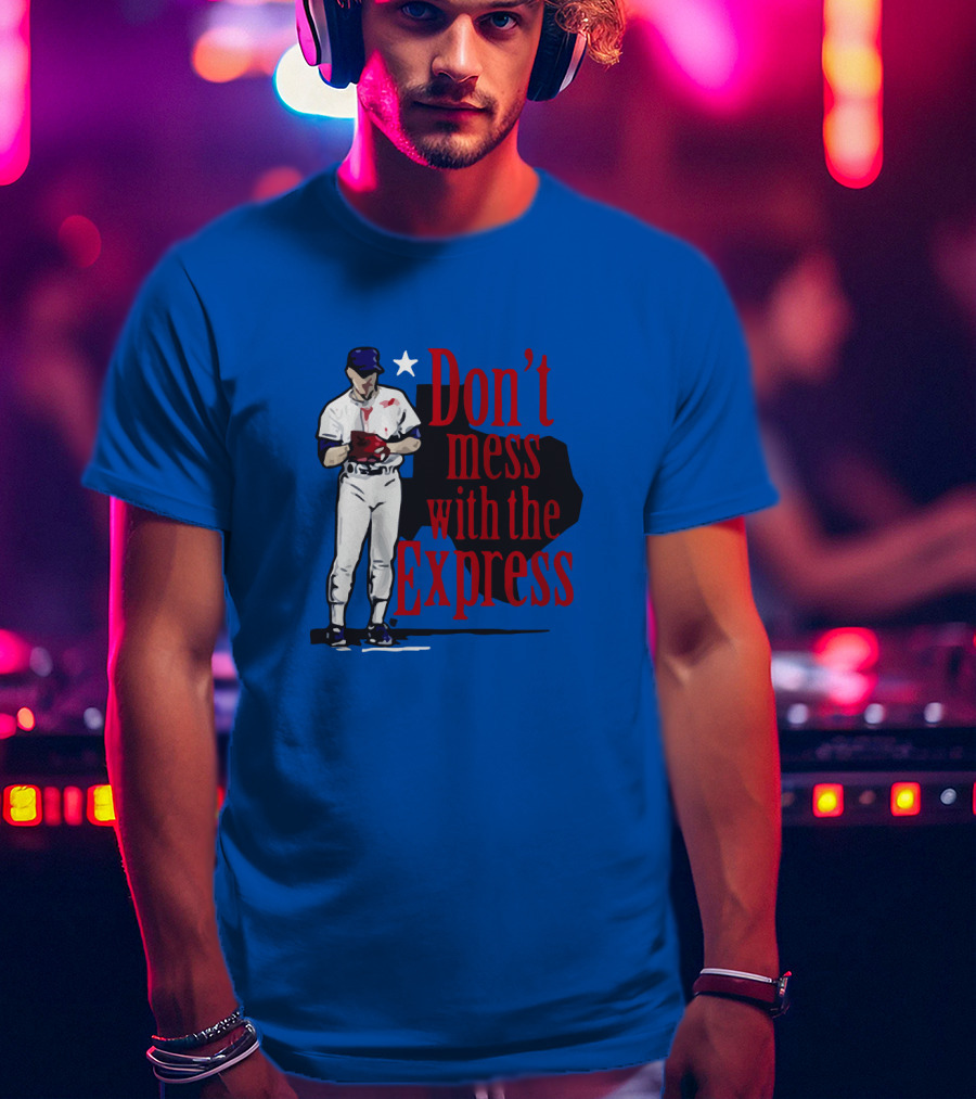 Don't Mess With The Express Bloody Nolan Ryan T-Shirt