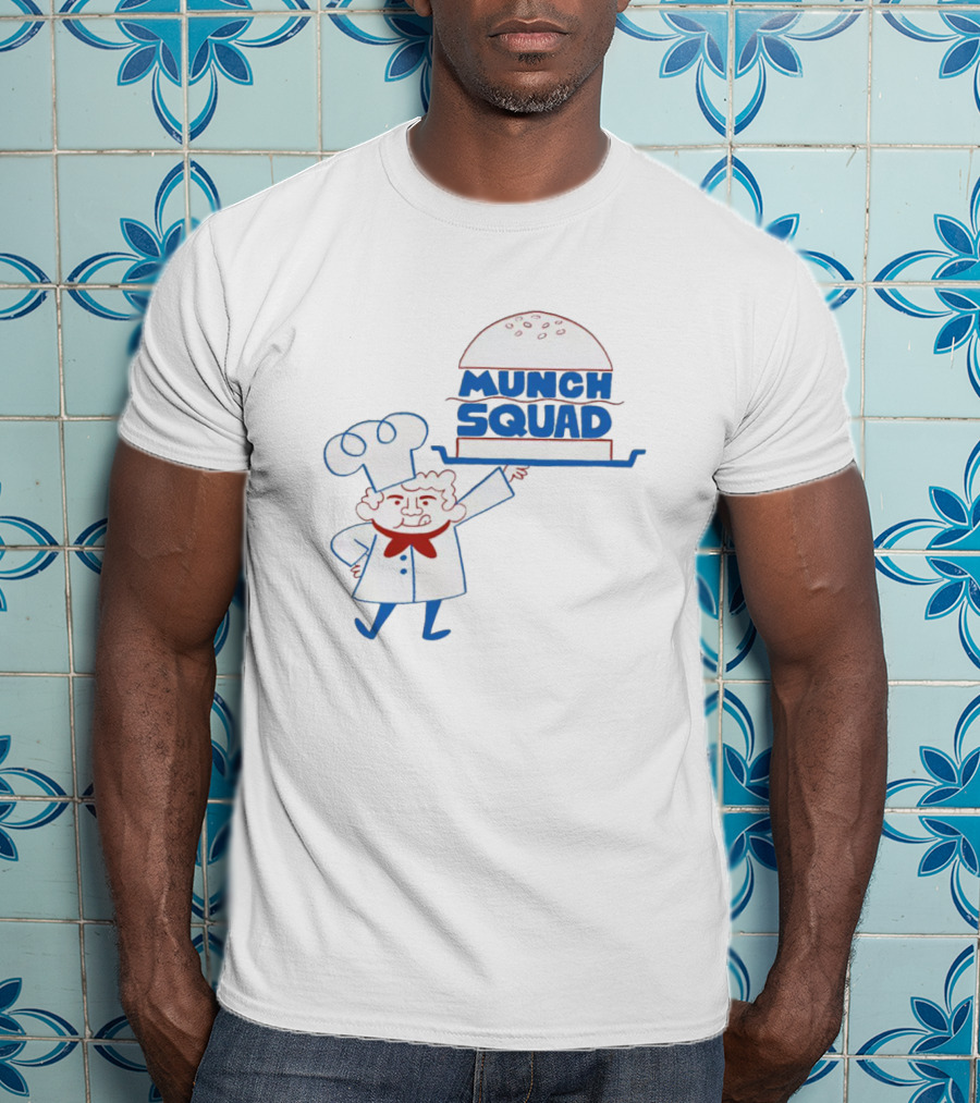 Munch Squad Chef Burger My Brother My Brother And Me Merch T-Shirt