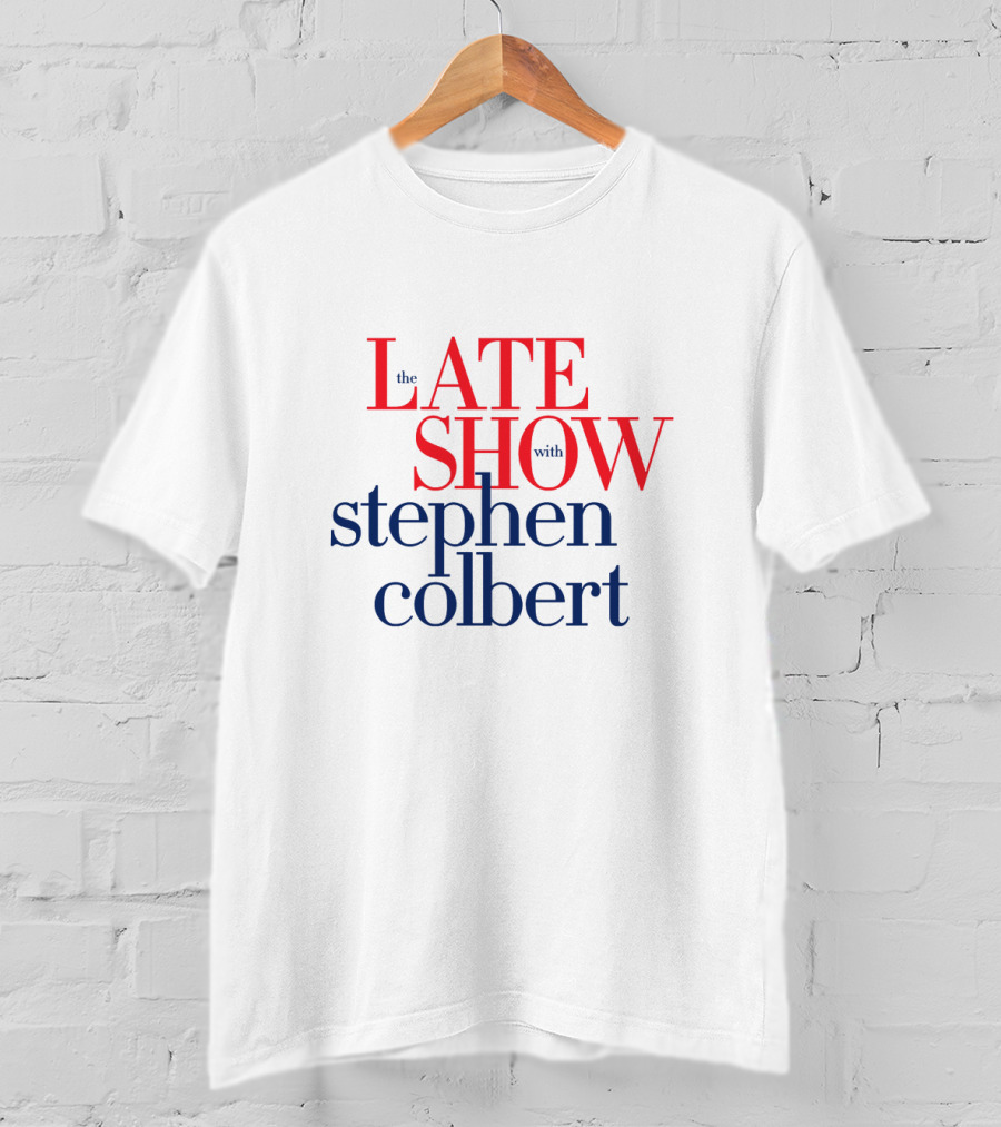 The Late Show With Stephen Colbert Fundraiser T-Shirt