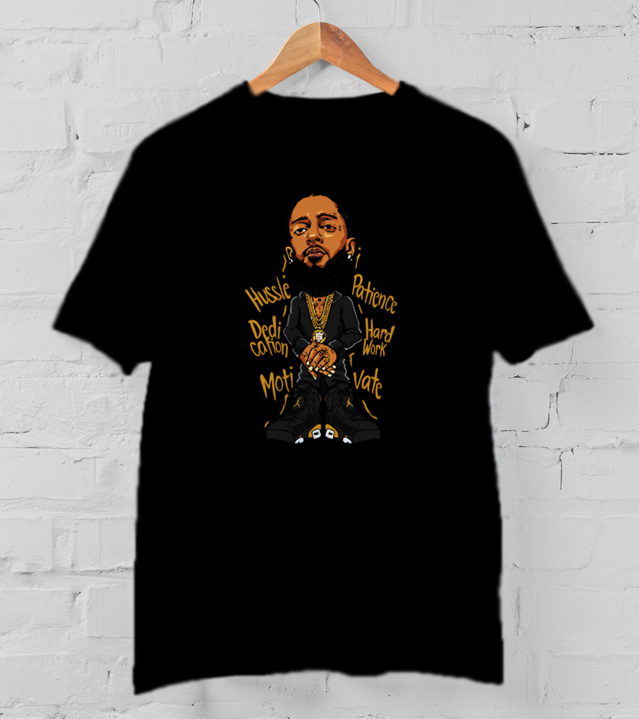 Hussle Dedication Motivation Patience Hard Work Jordan 6 DMP T-Shirt