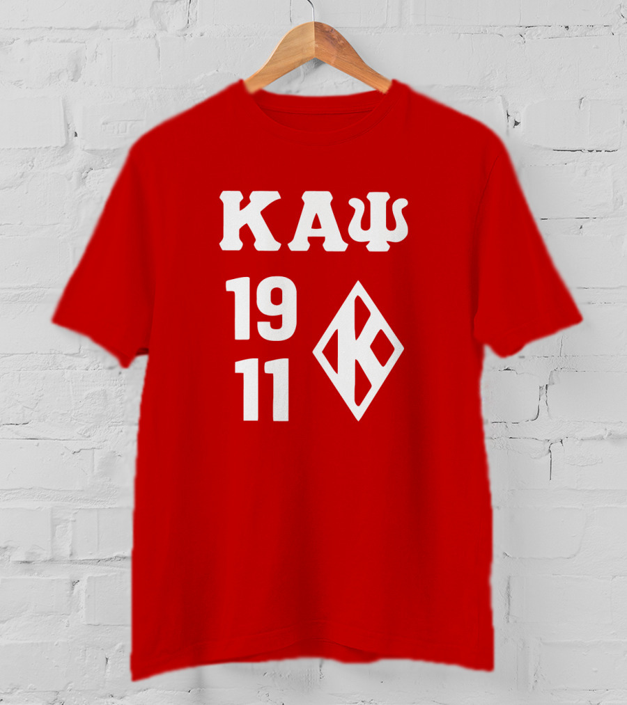 Kappa Alpha Psi 1911 Diamond Logo Boosie T-Shirt
