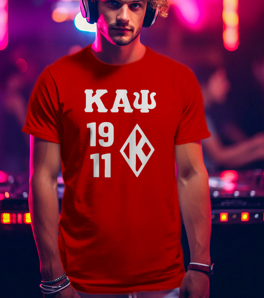 Kappa Alpha Psi 1911 Diamond Logo Boosie T-Shirt