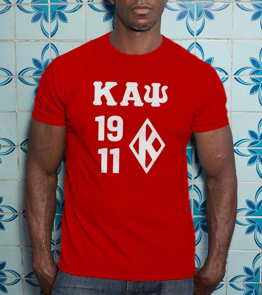 Kappa Alpha Psi 1911 Diamond Logo Boosie T-Shirt