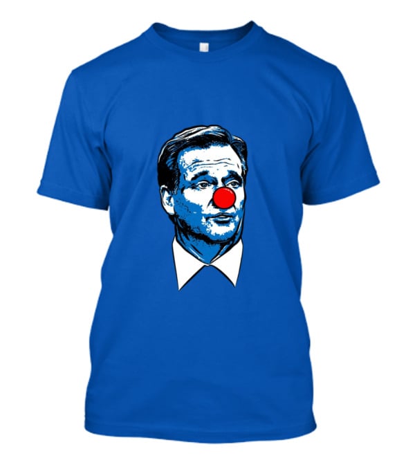 Goodell Clown Parody NFL Commissioner Red Nose Iconic Satire T-Shirt
