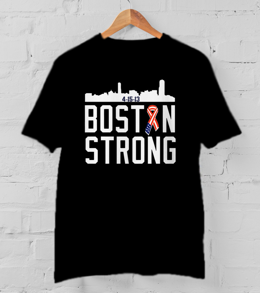 Boston Strong 4-15-13 Skyline T-Shirt