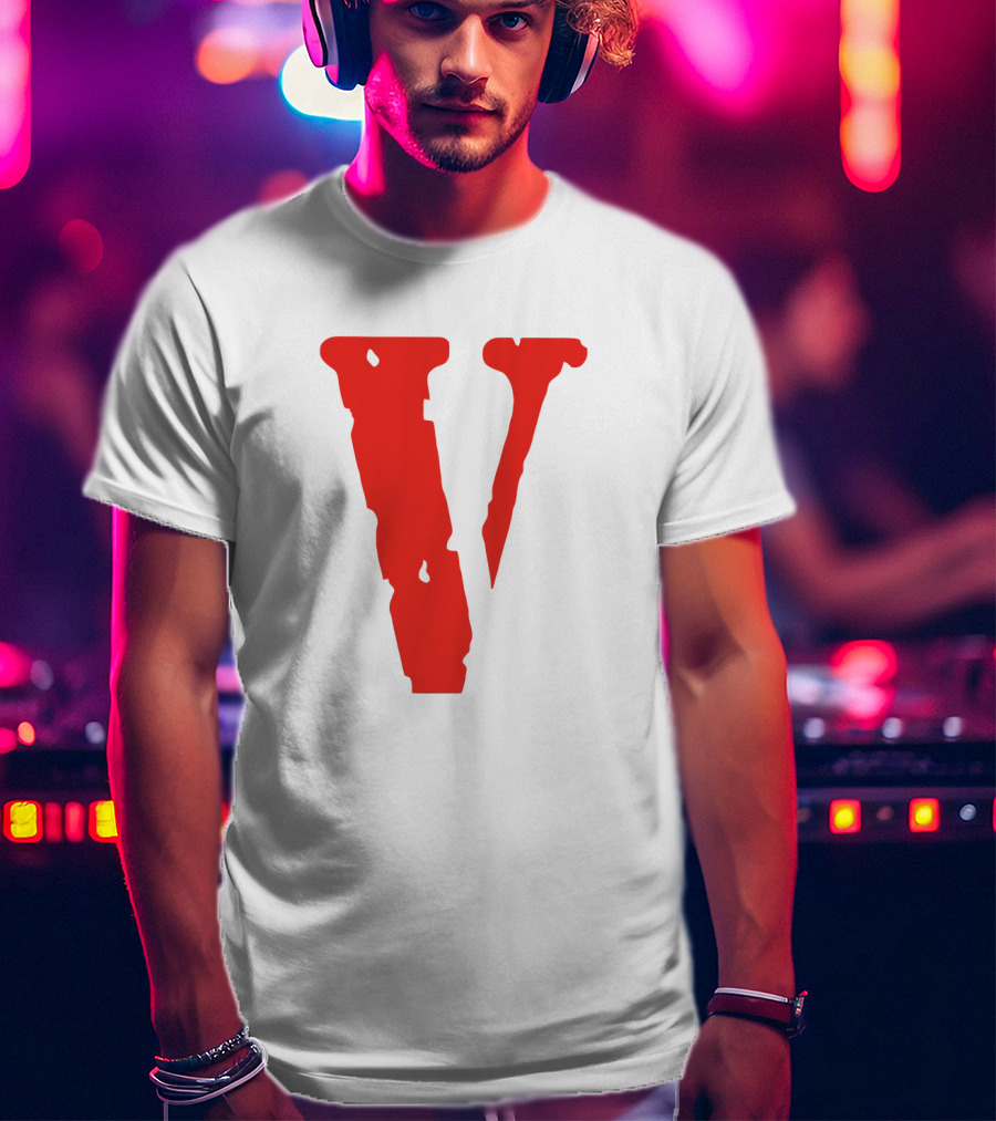 Nav Vlone Red V Icon T-Shirt