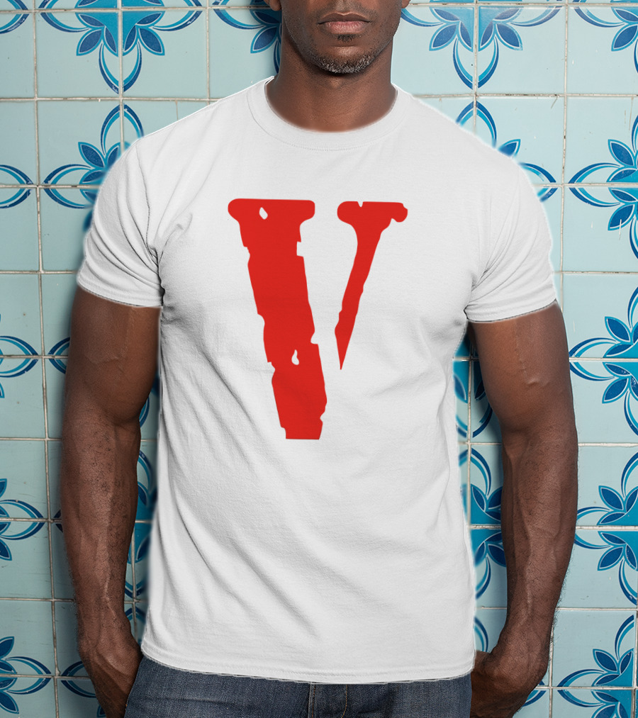 Nav Vlone Red V Icon T-Shirt