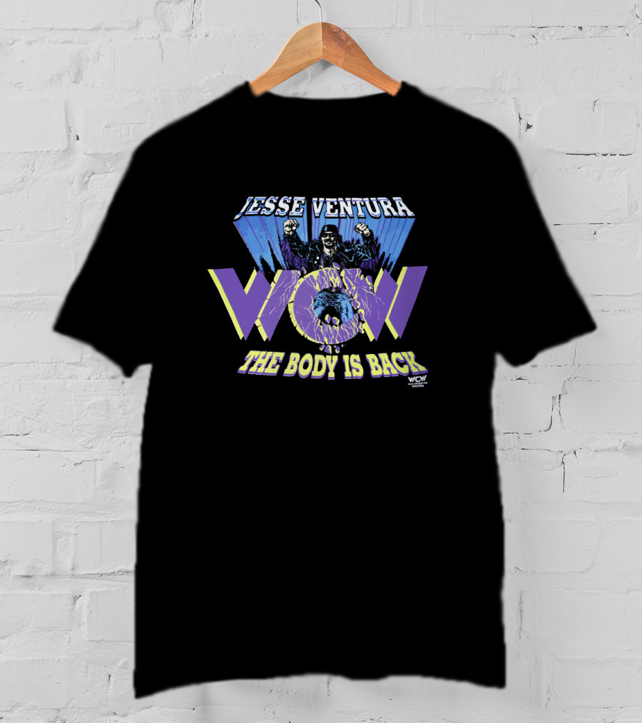 Jesse Ventura WCW The Body Is Back T-Shirt