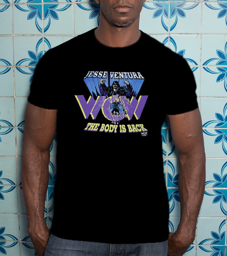 Jesse Ventura WCW The Body Is Back T-Shirt
