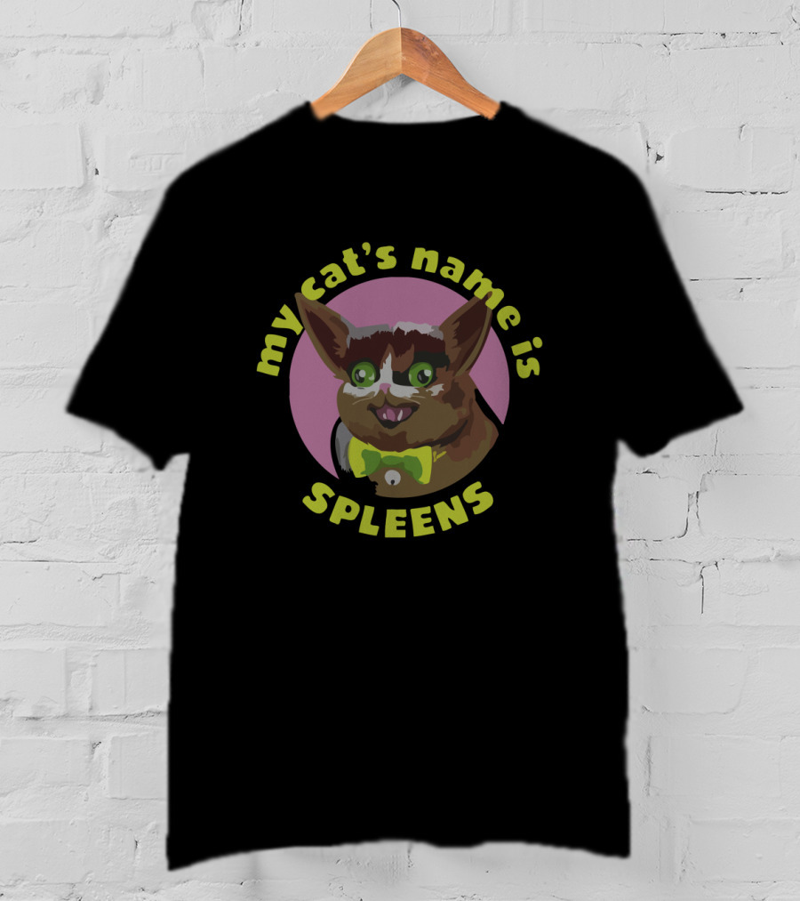 Graystillplays My Cat's Name Is Spleens Merch T-Shirt