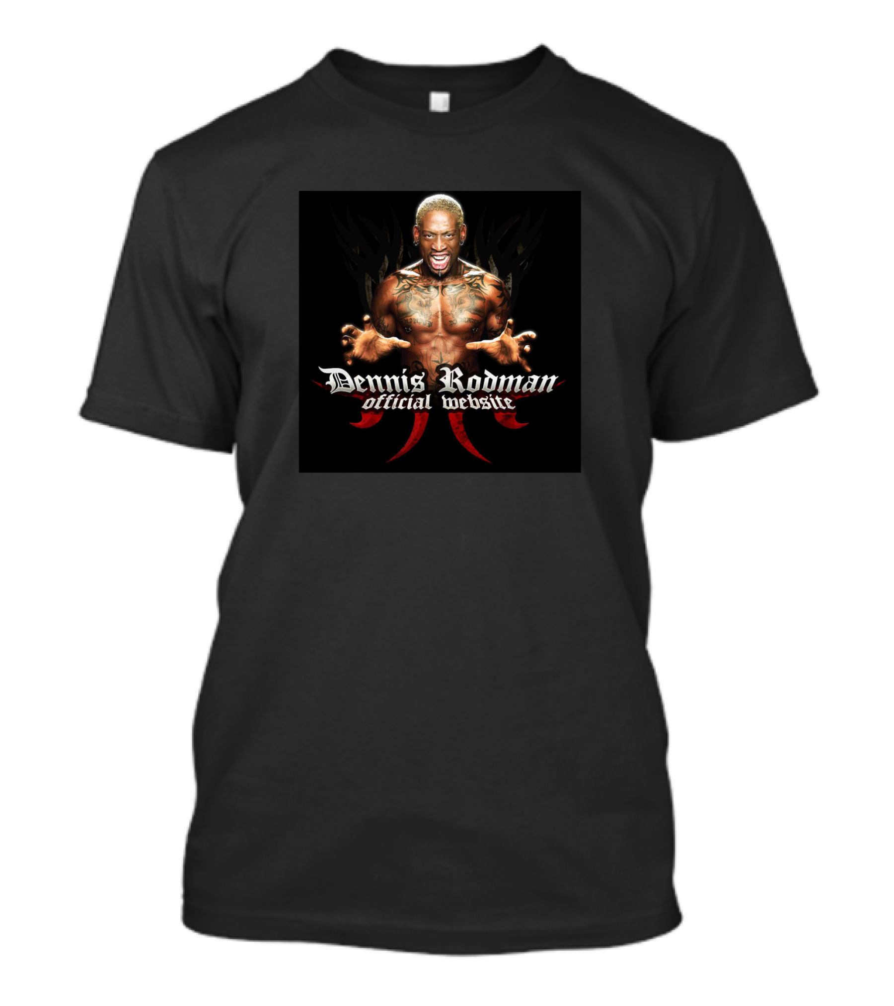 Dennis Rodman Official Website Rodzilla T-Shirt