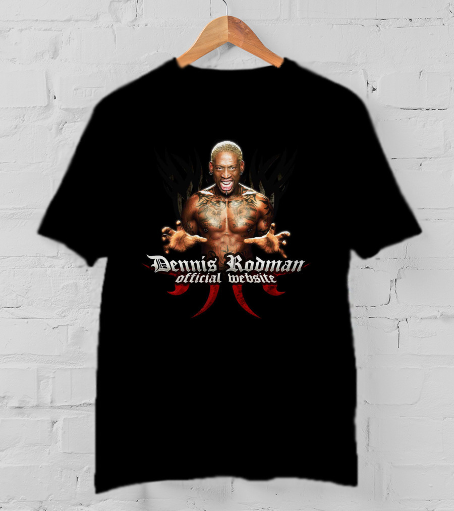 Dennis Rodman Official Website Rodzilla T-Shirt
