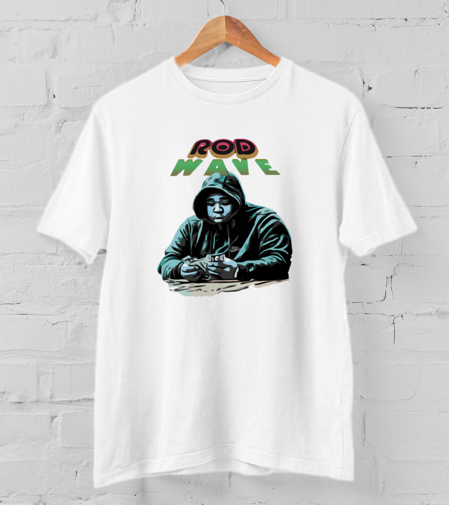 Rod Wave Hoodie Illustration T-Shirt