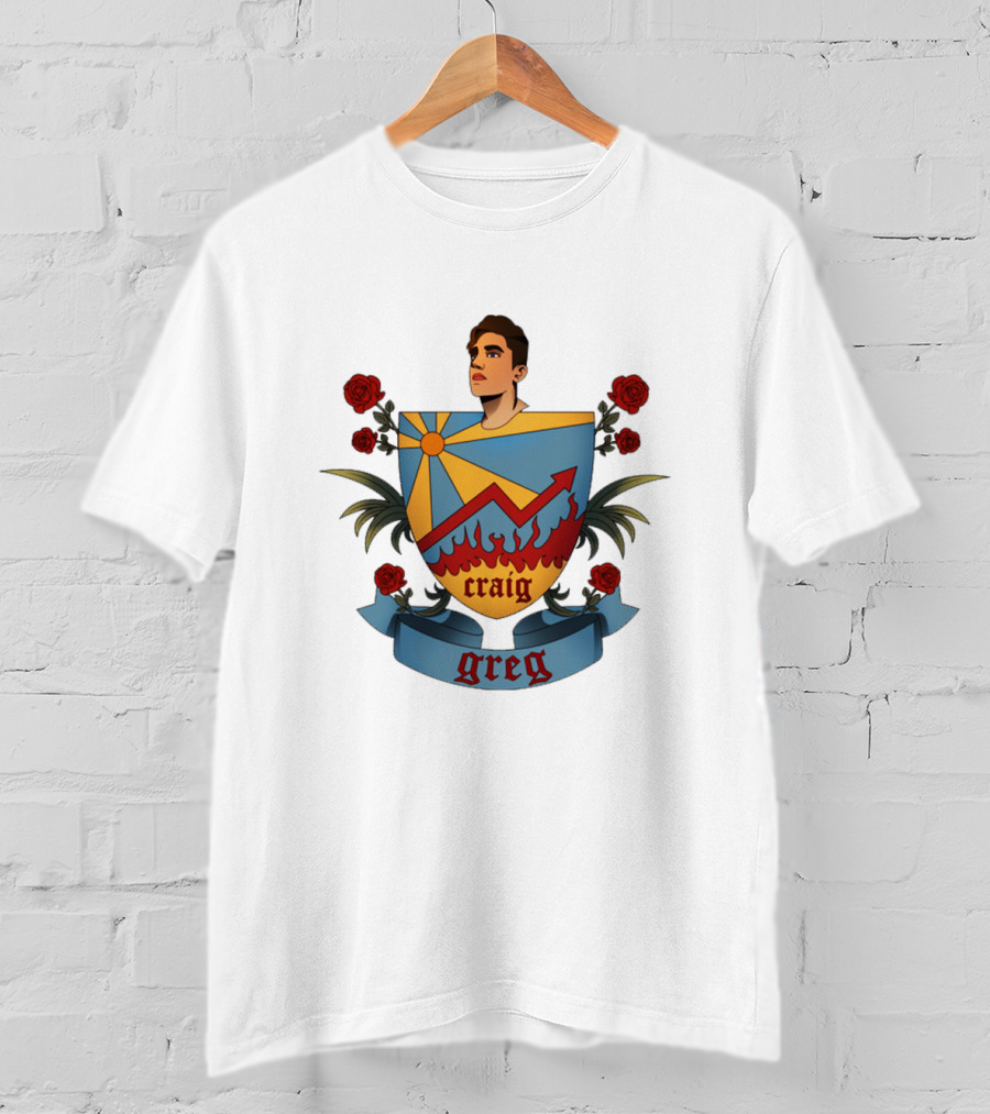 Craig Greg Crest Danny Gonzalez Merch T-Shirt
