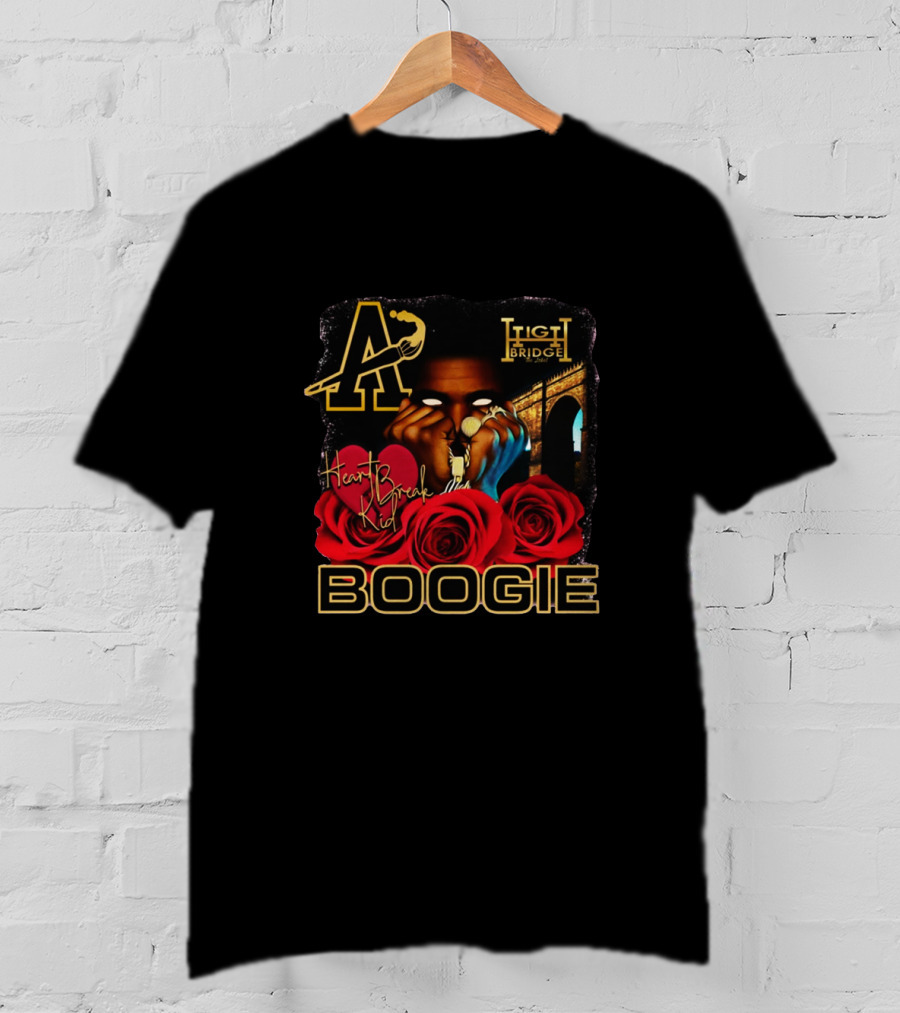 A Boogie HeartBreak Kid High Bridge Roses T-Shirt