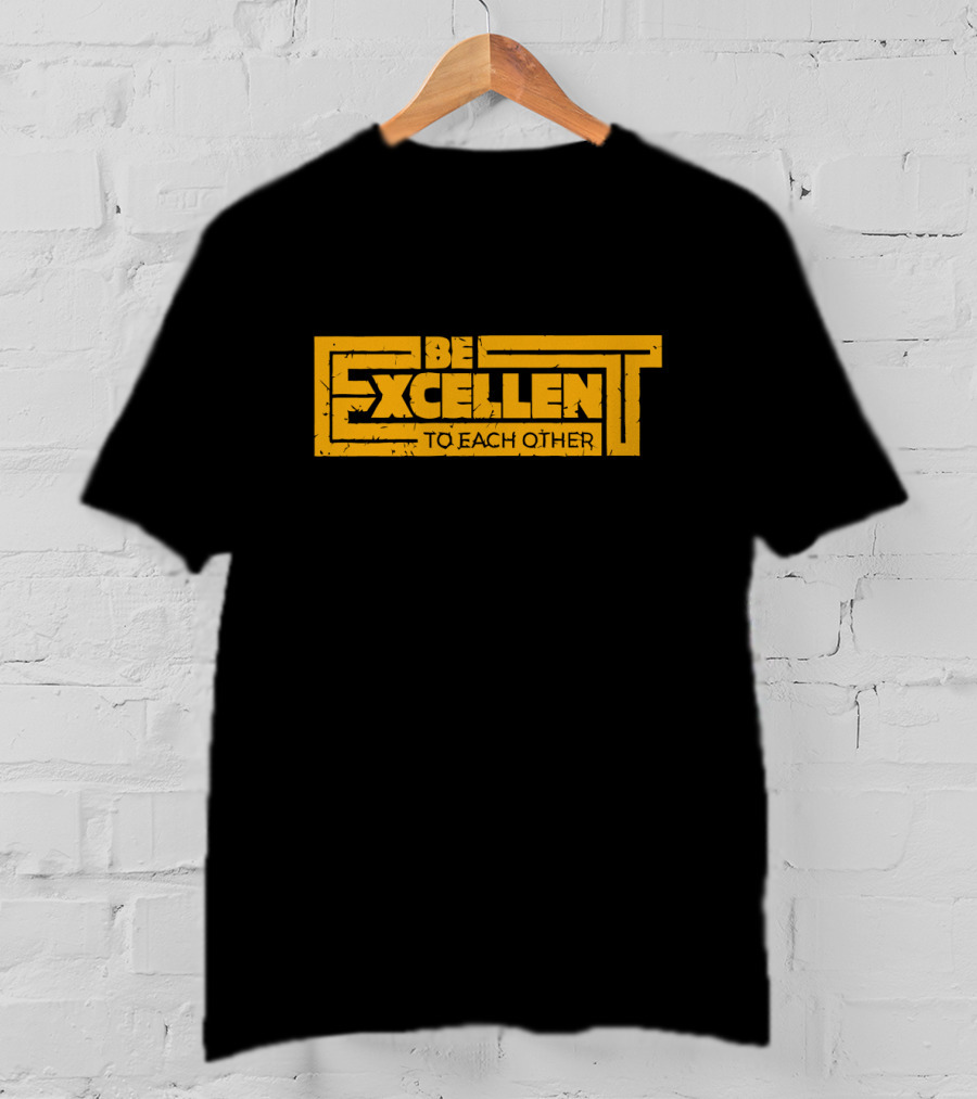 Be Excellent To Each Other Retro T-Shirt