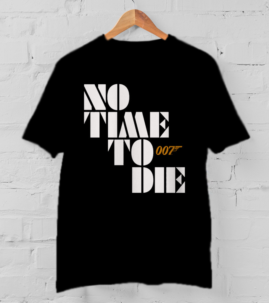 No Time To Die 007 Bond T-Shirt
